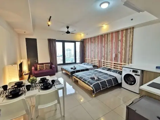Family Stüdyo Süit, Birden Çok Yatak, Şehir Manzaralı