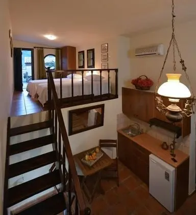 Traditional Çatı Katı (Loft), 2 Tek Kişilik Yatak