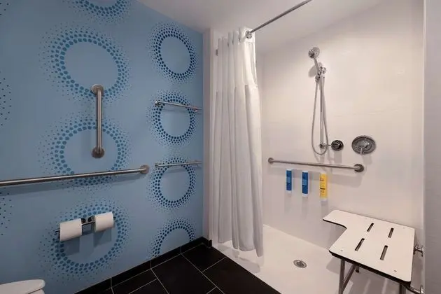Oda, 1 En Büyük (King) Boy Yatak, Engellilere Uygun (Mobility & Hearing, Roll-In Shower)