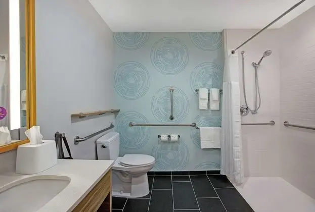 Oda, 1 En Büyük (King) Boy Yatak, Engellilere Uygun (Roll-In Shower)