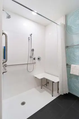 Oda, 1 En Büyük (King) Boy Yatak, Engellilere Uygun (Roll-In Shower)