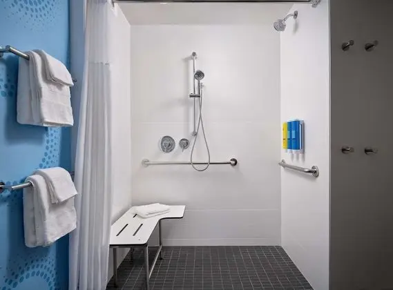 Oda, 1 En Büyük (King) Boy Yatak, Engellilere Uygun (Roll-In Shower)