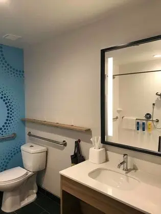 Oda, 1 En Büyük (King) Boy Yatak, Engellilere Uygun (Roll-In Shower)