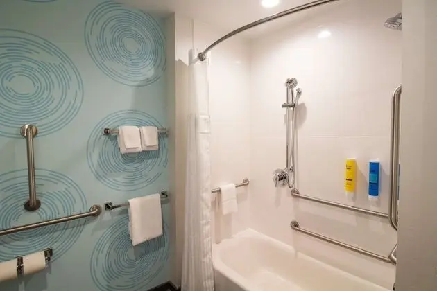 Oda, 1 En Büyük (King) Boy Yatak, Engellilere Uygun, Küvet