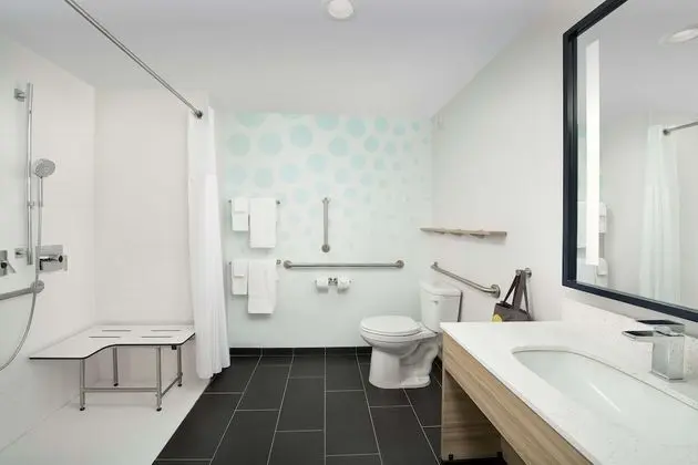 Standard Oda, 1 En Büyük (King) Boy Yatak, Engellilere Uygun (Roll-In Shower)