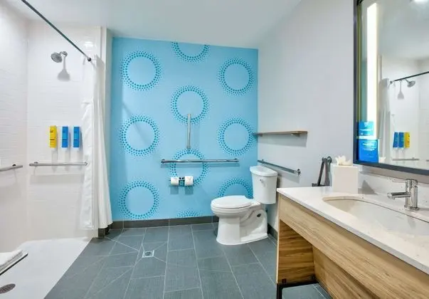 Oda, 1 En Büyük (King) Boy Yatak, Engellilere Uygun (Mobility & Hearing, Roll-In Shower)