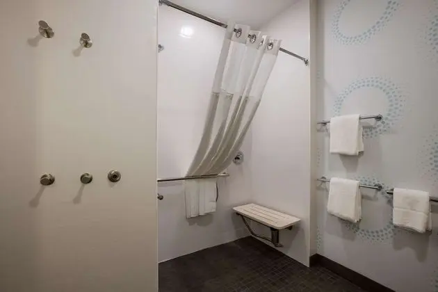 Oda, 1 En Büyük (King) Boy Yatak, Engellilere Uygun (Roll-In Shower)