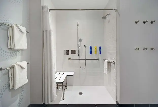 Oda, 1 En Büyük (King) Boy Yatak, Engellilere Uygun (Roll-In Shower)