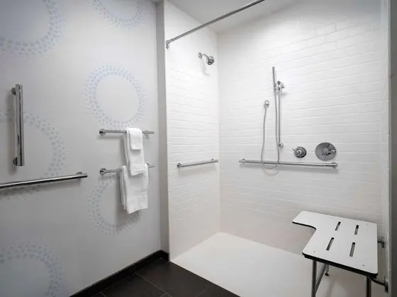 Oda, 1 En Büyük (King) Boy Yatak, Engellilere Uygun (Roll-In Shower)