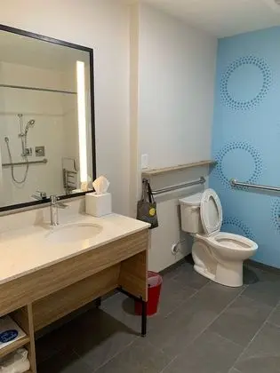 Oda, 1 En Büyük (King) Boy Yatak, Engellilere Uygun (3x3 Shower)
