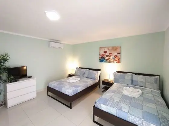 Deluxe Stüdyo Süit, 2 Çift Kişilik Yatak, Havuz Manzaralı