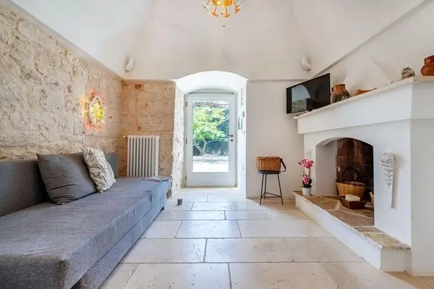 Family Villa, Birden Çok Yatak, 2 Banyolu, Bahçeli (Trullo Fedele Grande125)