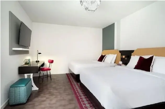Oda, 2 Çift Kişilik Yatak, Sigara İçilmez (TRYP Room)