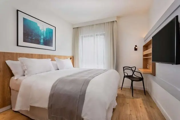 Quarto, 1 cama de casal, acessível, para não fumantes