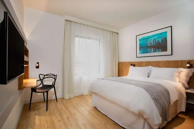 Quarto, 1 cama de casal, acessível, para não fumantes