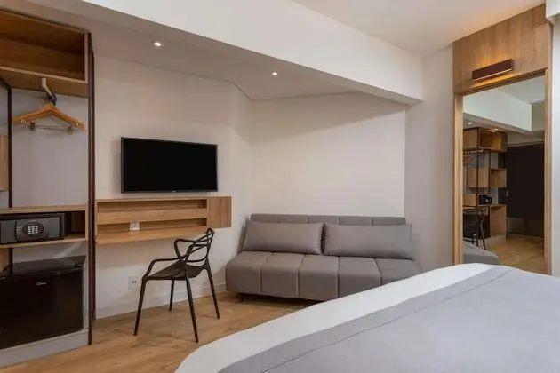 Quarto, 1 cama de casal, acessível, para não fumantes