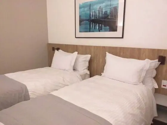 Quarto standard, 2 camas de solteiro, para não fumantes