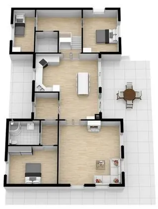 Exclusive Kulübe, 5 Yatak Odası, Sigara İçilmez, Yamaçta