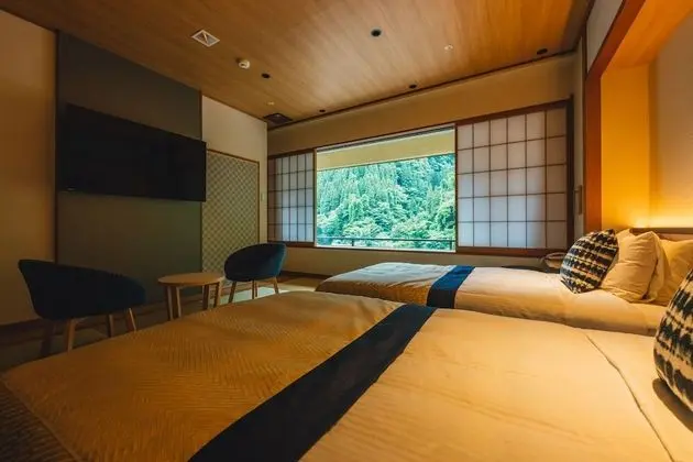 Traditional Oda, Nehir Manzaralı (Japanese Style, Private Open-air bath)