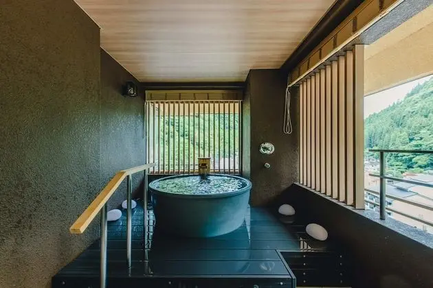 Traditional Oda, Nehir Manzaralı (Japanese Style, Private Open-air bath)
