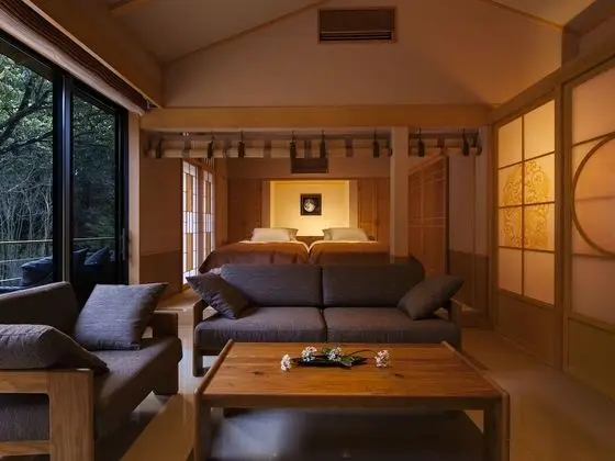 İki Ayrı Yataklı Oda (JPN/Western, with Pvt. Open-air Bath)