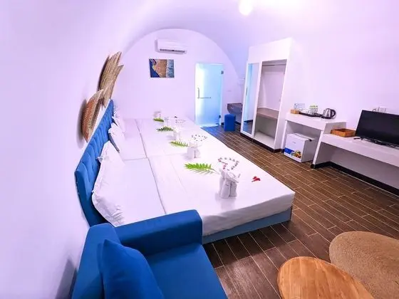 Family Üç Kişilik Oda, Bahçe Manzaralı
