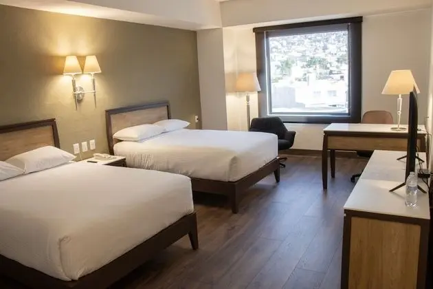 Standard room two double beds