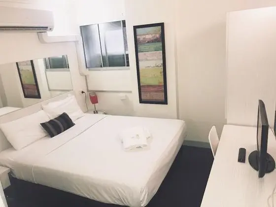 Budget Queen with Mini Bathroom
