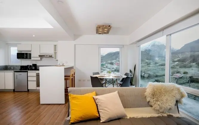 Deluxe Apart Daire, 1 Büyük (Queen) Boy Yatak ve Çekyat, Sauna, Dağ Manzaralı