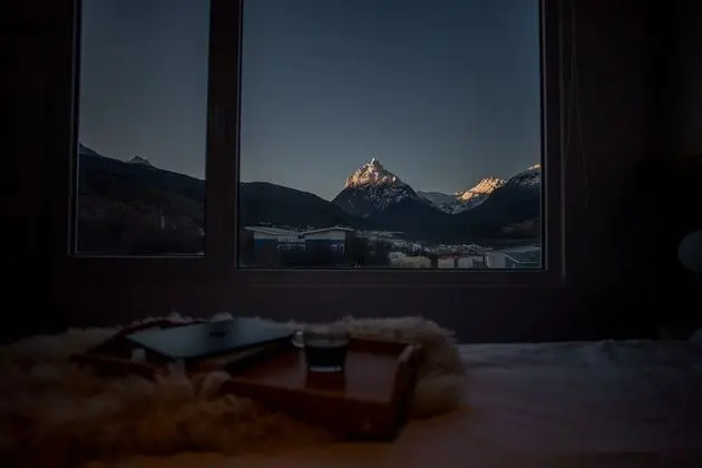 Deluxe Apart Daire, 1 Büyük (Queen) Boy Yatak ve Çekyat, Sauna, Dağ Manzaralı