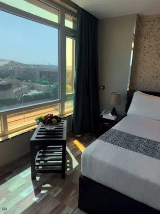 Deluxe Tek Büyük Yataklı Oda, 1 Büyük (Queen) Boy Yatak, Sigara İçilmez, Dağ Manzaralı