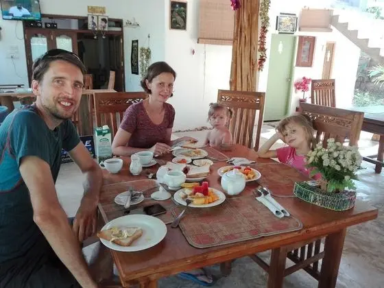 Family İki Ayrı Yataklı Oda, 1 Yatak Odası, Balkon, Kısmi Deniz Manzaralı