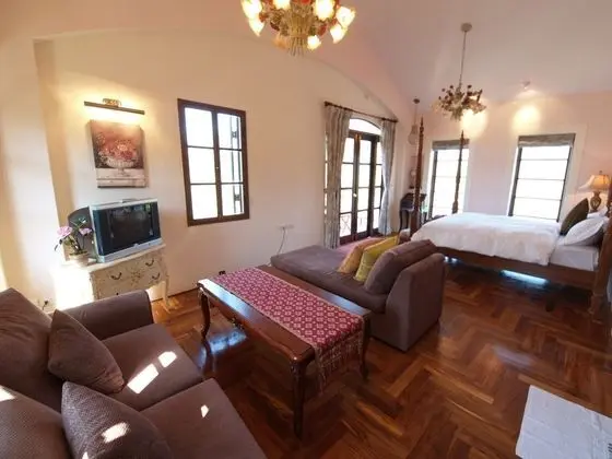 Grand Çatı Katı Süiti (Penthouse), 1 Çift Kişilik Yatak, Park Manzaralı, Bahçeli