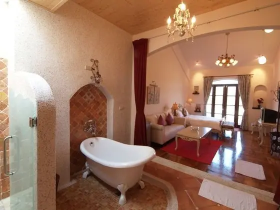 Grand Çatı Katı Süiti (Penthouse), 1 Çift Kişilik Yatak, Park Manzaralı, Bahçeli