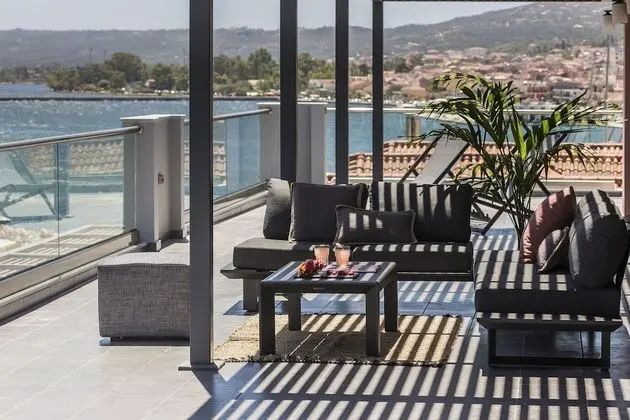 Panoramic Çatı Katı (Loft), 1 Büyük (Queen) Boy Yatak, Deniz Manzaralı