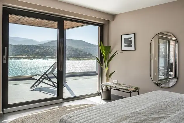 Panoramic Çatı Katı (Loft), 1 Büyük (Queen) Boy Yatak, Deniz Manzaralı