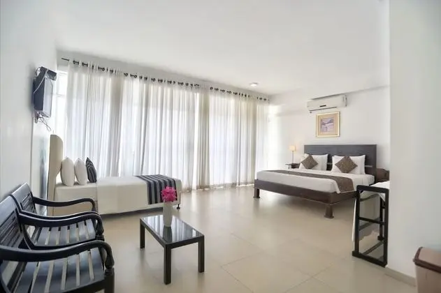 Deluxe Üç Kişilik Oda, Birden Çok Yatak, Sigara İçilmez, Deniz Manzaralı
