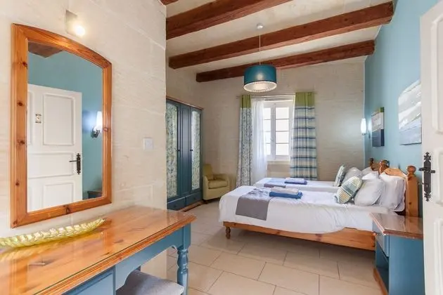 Family Ev, Birden Çok Yatak, Bahçeli (Twilight Gozitan Farmhouse With Pool)