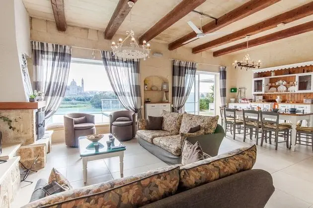 Family Ev, Birden Çok Yatak, Bahçeli (Twilight Gozitan Farmhouse With Pool)