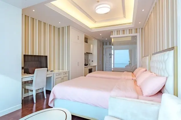 Deluxe Tek Büyük veya İki Ayrı Yataklı Oda, 1 Yatak Odası, Mikrodalga, Deniz Manzaralı