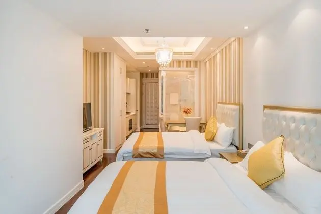 Elite Tek Büyük veya İki Ayrı Yataklı Oda, 1 Yatak Odası, Mikrodalga, Plaj Manzaralı
