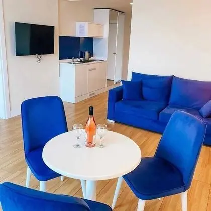 Standard Apart Daire, 1 Yatak Odası, Kısmi Deniz Manzaralı, Denize Sıfır