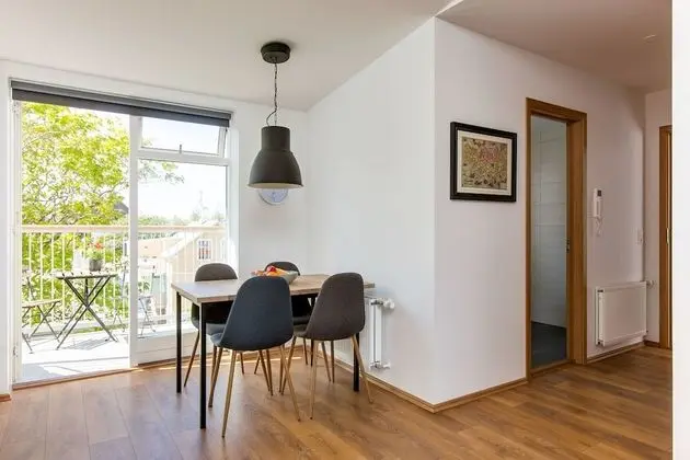 Deluxe Apart Daire, 1 Yatak Odası, Balkon (incl. Final Cleaning Fee 46 EUR)