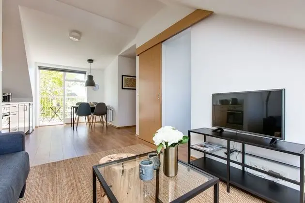Deluxe Apart Daire, 1 Yatak Odası, Balkon (incl. Final Cleaning Fee 46 EUR)