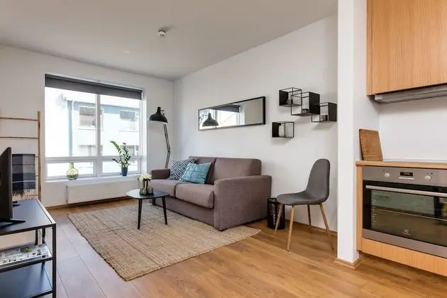 Deluxe Apart Daire, 1 Yatak Odası, Balkon (incl. Final Cleaning Fee 46 EUR)
