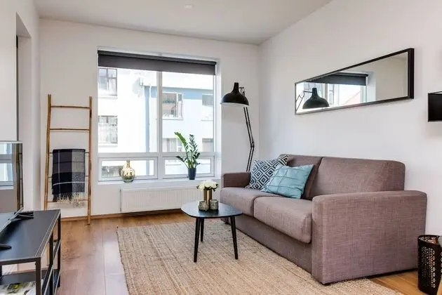 Deluxe Apart Daire, 1 Yatak Odası, Balkon (incl. Final Cleaning Fee 46 EUR)