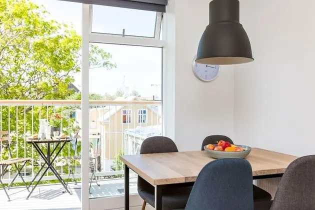 Deluxe Apart Daire, 1 Yatak Odası, Balkon (incl. Final Cleaning Fee 46 EUR)