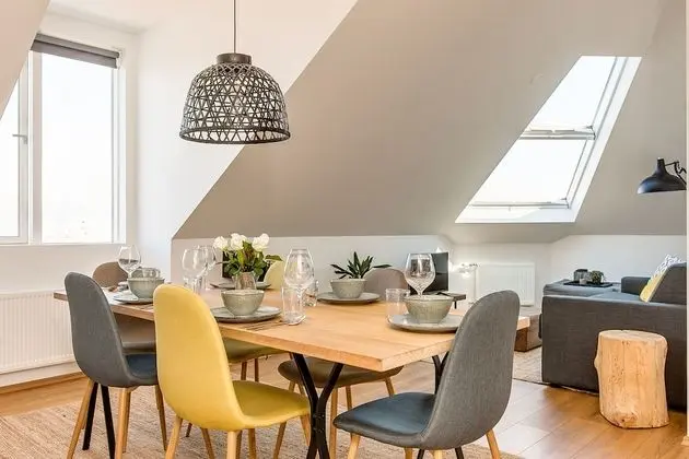 Deluxe Apart Daire, 2 Yatak Odası, Balkon (incl. Final Cleaning Fee 46 EUR)