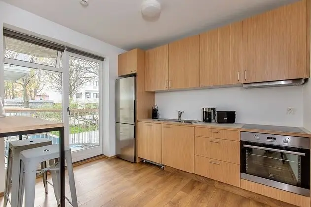 Deluxe Apart Daire, 2 Yatak Odası, Balkon (incl. Final Cleaning Fee 46 EUR)