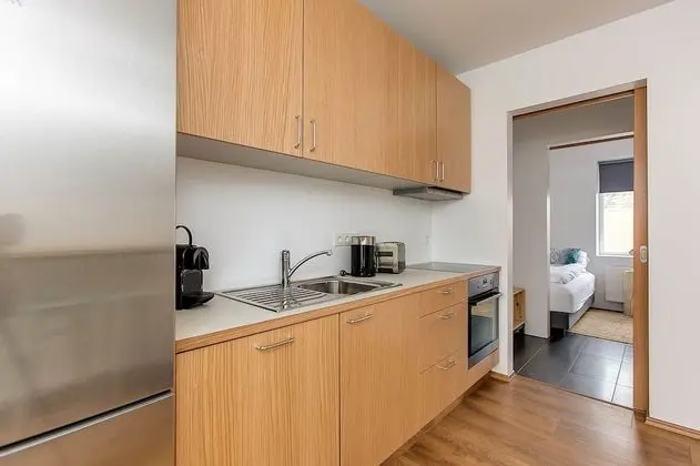 Deluxe Apart Daire, 2 Yatak Odası, Balkon (incl. Final Cleaning Fee 46 EUR)